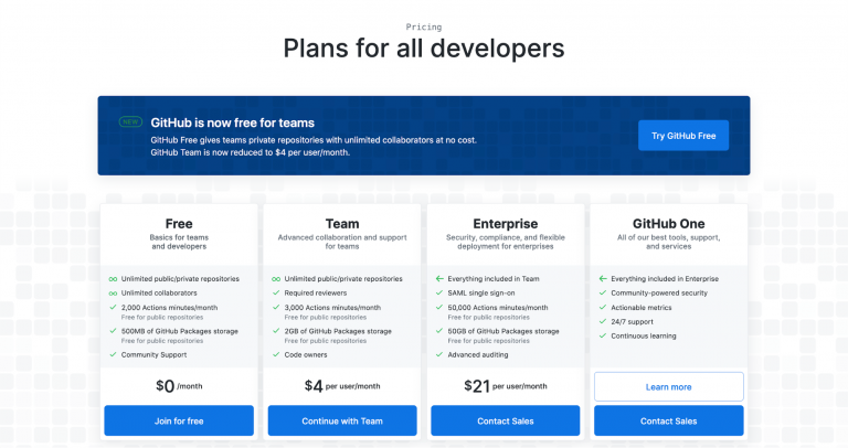 plans-for-developers